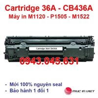 Hộp mực 36A (VAT) dùng cho máy in HP LaserJet M1522n, M1522nf, P1505, M1120 - Cartridge CB436A