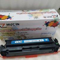 Hộp Mực 410A CF410, CF411, CF412, CF413 dùng cho máy in laser màu Hp M452 M477 M377 chất lượng đẹp - Xanh CF411