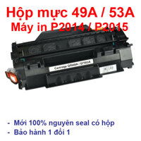 Hộp mực 49A  53A hàng nhập khẩu dùng cho máy in HP LaserJet 1160, 1320, 3390, 3392, M2727, P2015 và Canon LBP 3300, 3360, 3370, 3310 - Cartridge Q5949AQ7553A mới 100 Fullbox