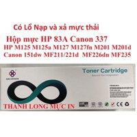 Hộp mực 83A-337 HP M125a 125fw 125nw 126 127 127fn 201 201d 225MFP Canon 151dw MF211 221d 215 217w 226dn 229dw mf235-237