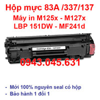 Hộp mực 83A (Có VAT) dùng cho máy in HP Laserjet Pro M125a, M125nw, M201n/dw, M127fn, M225dw/dn - Cartridge CF283A mới