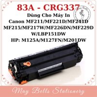 Hôp mực 83A Dùng cho máy in HP Pro M127FN, HP Pro M201N/DW, Hộp mực CRG337 Dùng cho máy in Canon MF151/211/241D