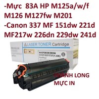 Hộp mực 83A HP M125 125fw 125A M126 127 M127fw M201 Canon MF151dw 211 212w 221d 215 MF217w MF226dn MF229dw CÓ LỔ ĐỔ MỰC
