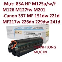 Hộp mực 83A/337 HP M125 125fw 125A M126 M127 M127fw M201 Canon 151dw MF211 221d MF217w MF226dn 229dw 241d Có Lổ Đổ Mực