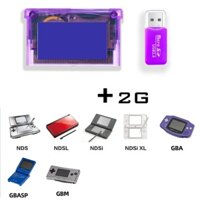 Hộp mực Bộ chuyển đổi thẻ Flash SD ANN Card Thiết bị dự phòng trò chơi 2GB có ổ đĩa Flash USB