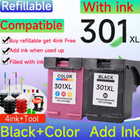 Hộp mực Hp 301XL tương thích Hp 301 XL Deskjet D1000 1050 2000 2050 2510 3000 3050 3052