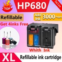 Hộp mực HP 680XL HP 680 tương thích HP XXL680 Đen HP 680 Màu nạp lại HP 680 Mực 3636 / 3638 / 3838 / 4538 / 4678