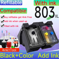 Hộp mực HP 803 HP803XL tương thích với HP 1112 2130 2132 3630 3632 3830 4516 4512 4520 4522