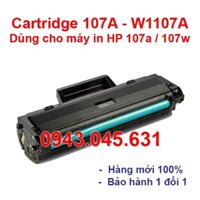 Hộp mực in 107A/W1107A có chip (VAT) dùng cho Máy in HP LaserJet 107a/w, 135a/w - Cartridge 107A mới