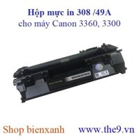 Hộp mực in 308 cho máy Canon 3360, 3300 Hp laserjet p2015d (49A/ 53A) /Combo 03 chai mực nạp máy in 49A