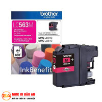 Hộp Mực in Brother LC-563M – Megenta Ink Cartridge Màu Đỏ