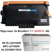 Hộp mực in Brother TN-3608XL 6K HL-L6415DW MFC-L5710DN HL-5210DN TECH - Toner cartridge Brother                         &nbsp(&nbspMFC-L5710DN DCP-L5510DN MFC-L6915DW HL-L6415DW HL-L5210DW MFC-L5915DW HL-L6210DW HL-L5210DN&nbsp)