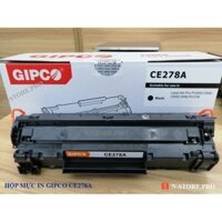 Hộp mực in GIPCO CE278A Dùng cho máy in laser HP LaserJet Pro P1560/1566/1600/1606/M1536.