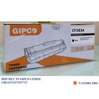 Hộp mực in GIPCO CF283A  Dùng cho HP LaserJet Pro MFP M125/M127fn/M127fw