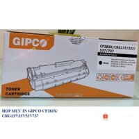 Hộp mực in GIPCO CF283X/CRG137/337/537/737 Dùng cho LaserJet Pro M201n/dw M225dn/dw Canno iCMF229dw iCMf226dn iC Mf216n