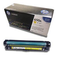 Hộp mực in laser màu HP 650A (vàng) dùng cho máy HP Color CP5525n, CP5225dn, M750n, M750dn