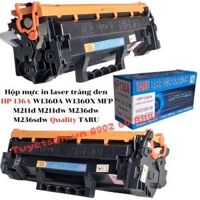 Hộp mực in laser trắng đen HP 136A W1360A W1360X MFP M211d M211dw M236dw M236sdw Quality TARU                         &nbsp(&nbspnạp mực lại được, mực nhật ít thải, nét chữ mảnh đậm, lượng mực nhiều > 140gr&nbsp)
