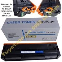 Hộp mực in Pantum PC-211KEV P2505 P2516 M6505 TECH 1.6k - Toner cartridge Pantum
