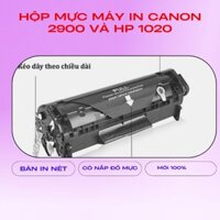 Hộp mực máy in Canon 2900 và HP 1020