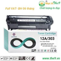 Hộp mực máy in Canon L11121E (303/ 12A/ Cartridge 303) CÓ LỔ NẠP MỰC  CHẤT LƯỢNG in đẹp rõ nét