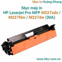 Hộp mực máy in HP laserjet pro MFP M227fdw / M227sdn / M227dw (Cartridge 30A/ Canon 051), hàng NK mới 100%.nguyên hộp