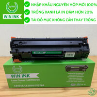 Hộp mực máy in HP 1102/1102w(mã mực CE285A) Win Ink cao cấp có lỗ đổ mực, lỗ đổ thải-Mới 100%