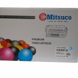 Hộp mực Mitsuco HP CE401A (C) - HP Pro 500/551.