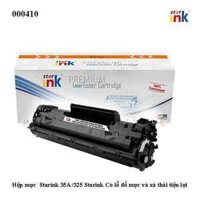 Hộp mực Starink HP CB435A/CB436A/CE285A /325 Starink Có lỗ đổ mực và xả thải tiện lợi - Hộp mực 35A - Có vat