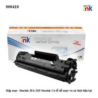 Hộp mực Starink HP CB435A/CB436A/CE285A /325 Starink Có lỗ đổ mực và xả thải tiện lợi - Hộp mực 35A