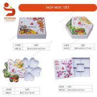 Hộp Mức Tết Nhựa Melamine Nhiều Mẫu