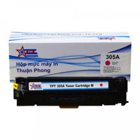 Hộp mực Thuận Phong 305A dùng cho máy in màu HP LJ PRO 300 400 CP2025 Canon LBP 7200C MF8330C - Hàng Chính Hãng - Hồng sẫm