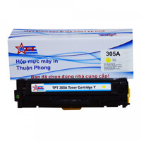 Hộp mực Thuận Phong 305A dùng cho máy in màu HP LJ PRO 300 400 CP2025 Canon LBP 7200C MF8330C - Hàng Chính Hãng - Vàng