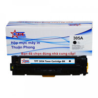 Hộp mực Thuận Phong 305A dùng cho máy in màu HP LJ PRO 300 400 CP2025 Canon LBP 7200C MF8330C - Hàng Chính Hãng - Đen