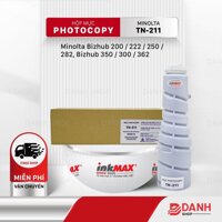 Hộp mực TN-211-inkMAX cho máy Photocopy Minolta Bizhub 200  222  250  282, Bizhub 350  300  362 - Hàng chính hãng