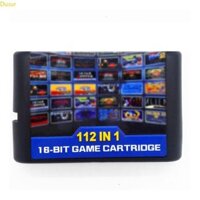 Hộp mực trò chơi Video Dusur 112 trong 1 Hộp mực trò chơi 16 bit cho bảng điều khiển MegaDrive