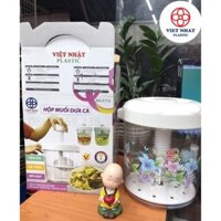 Hộp muối dưa cà bàng nhựa PP loại bé 5L 6710 - Việt Nhật Plastic HN