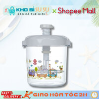Hộp muối dưa, cà, muối chua đa năng - Loại dung tích 5L - Nhựa an toàn PP chất lượng cao Việt Nhật - 6710