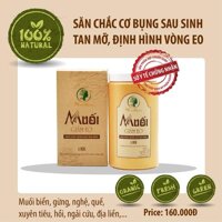 Hộp Muối Thảo Dược Giảm Eo, Săn Chắc Vòng Bụng Sau Sinh Wonmom 1Kg