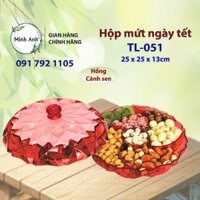 HỘP MỨT HỒNG CÁNH SEN – TL 051 – Minh Anh