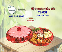 HỘP MỨT HỒNG CÁNH SEN – TL 051 – Minh Anh