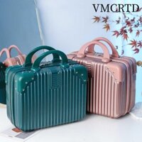 Hộp Mỹ Phẩm VMCRTD, Vali Du Lịch Mini, Bán Hàng Nóng Sắp Xếp Tay 14 inch Trang Điểm Nữ