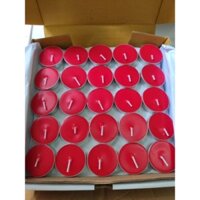 Hộp nến 100 viên Tealight không khói  - Nhẹ nhàng và tinh tế, không gây hại không khí xung quanh