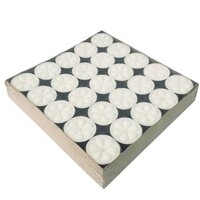 Hộp nến Tealight không khói (100 viên) Duy Trì 3-4 giờ/1 viên