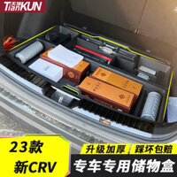 Hộp ngăn cốp xe HONDA CRV 2017-2022 khu đựng lốp dự phòng để đồ trang trí làm đẹp ngăn nắp vách khoang đuôi cốp ô tô cao cấp