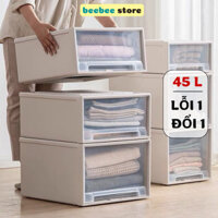 Hộp Ngăn Kéo Đựng Quần Áo Size Cực Đại, Hộp Đựng Quần Áo Bằng Nhựa Có Thể Xếp Chồng Q006