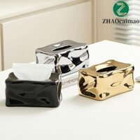 Hộp ngăn kéo giấy ZHAOCAIMAO Gốm sứ Đồ lưu trữ hiện đại