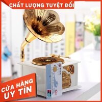 Hộp Nhạc Cổ Điển Có Ngăn Đựng 12x10x21cm