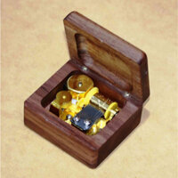 Hộp Nhạc Cổ Điển | Máy Nhạc Dây Cót | Hộp Gỗ HNDCGO009 | Quà Lưu Niệm | Vật Kỷ Niệm