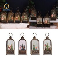 Hộp nhạc Giáng sinh Đèn lồng lò sưởi không cháy cho ngày lễ phòng ngủ sinh nhật