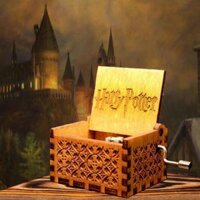 Hộp Nhạc Gỗ Harry Potter/ Game of Thrones/ Star Wars/ Let It Be/ Beauty and The Beast (Music Box OST)